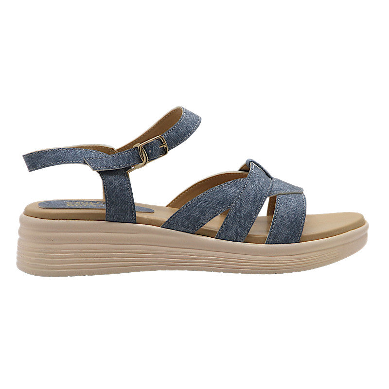 Women Sandal-0711-2707-BLUE