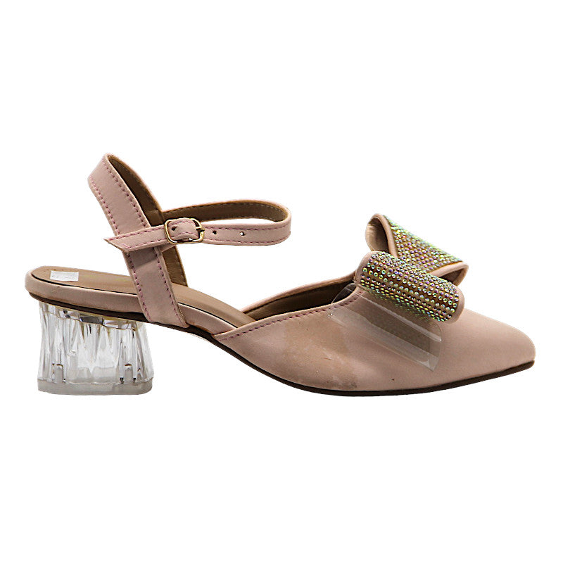 Women Sandal-1016-2P2-PEACH