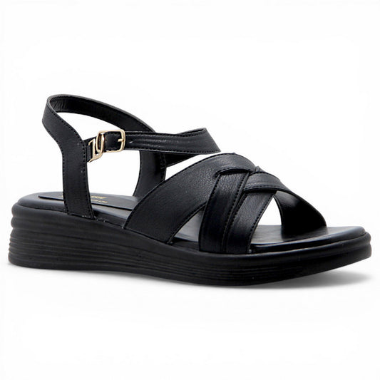 Women Sandal-0711-2704-BLACK