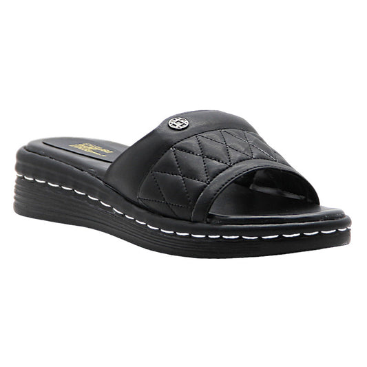 Women Slipper-0711-2506-BLACK