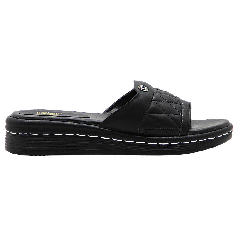 Women Slipper-0711-2506-BLACK