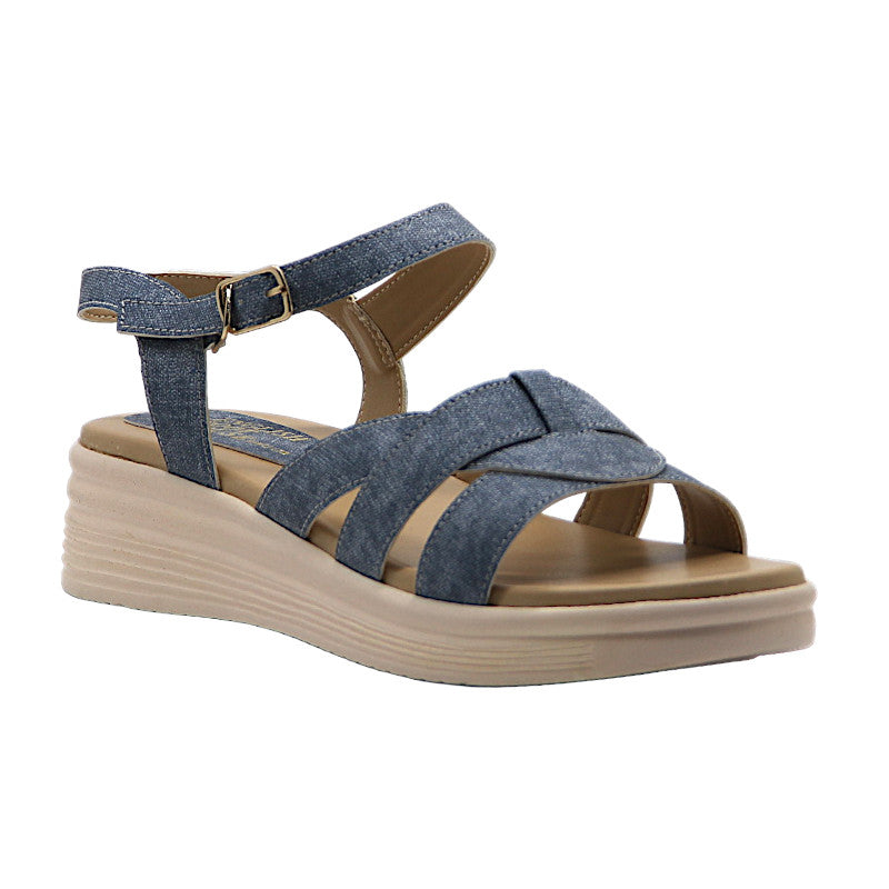 Women Sandal-0711-2707-BLUE