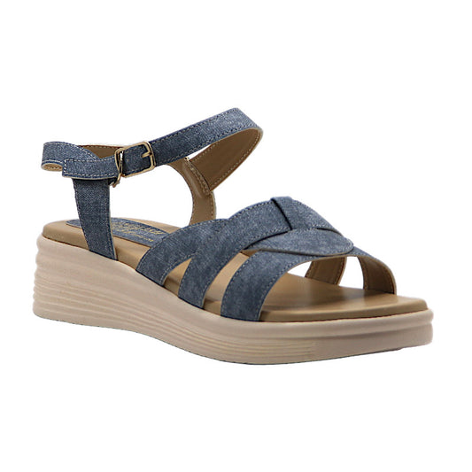 Women Sandal-0711-2707-BLUE