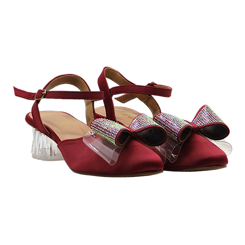Women Sandal-1016-2P2-MAROON