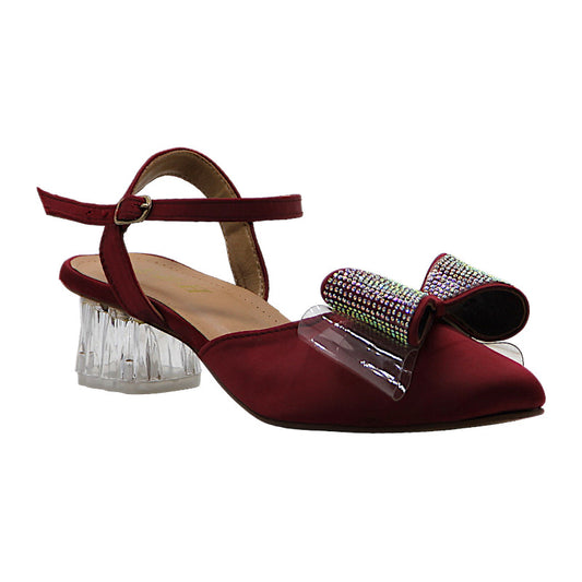 Women Sandal-1016-2P2-MAROON