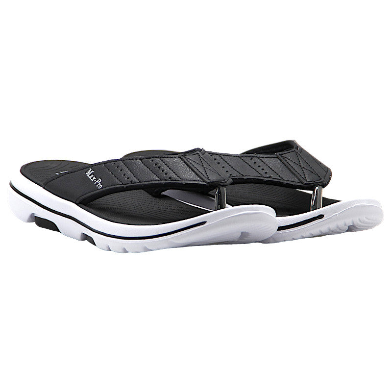 Men Slipper-0710-18529-BLACK