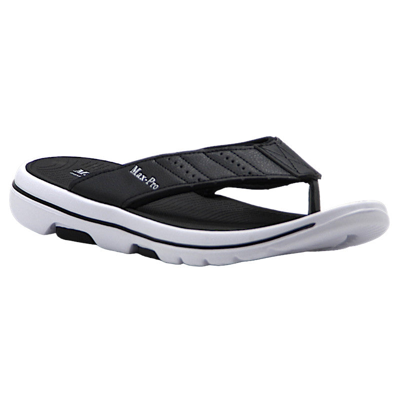 Men Slipper-0710-18529-BLACK